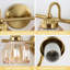 Abat-jour en verre de style rétro pour salle de bain (ampoules non incluses)-1594549909-1594549910