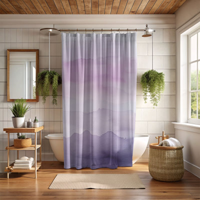 Rideaux de douche doux 1 pièce