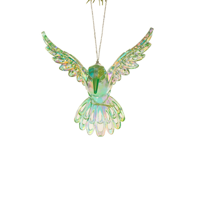 Ensemble de 4 ornements suspendus Crystalline