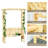 Outsunny 7' Garden Arch Arbor-113177273
