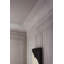 Moulure couronnée en polyuréthane blanc apprêté 8-1 / 2 po x 6-5 / 16 po x 78-3 / 4 po