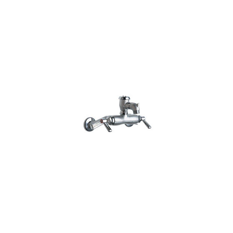 Wall Mount Garage Faucet, Rough Chrome