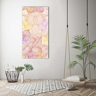 Flowers - Wrapped Canvas Print