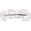 250cm Wide Patio Sectional