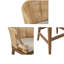 Tabouret de bar en saule tissé à la main d'une hauteur de 25 po