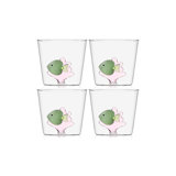Marine Garden - Tumbler Green Fish Pink Seaweed 11.5 Oz