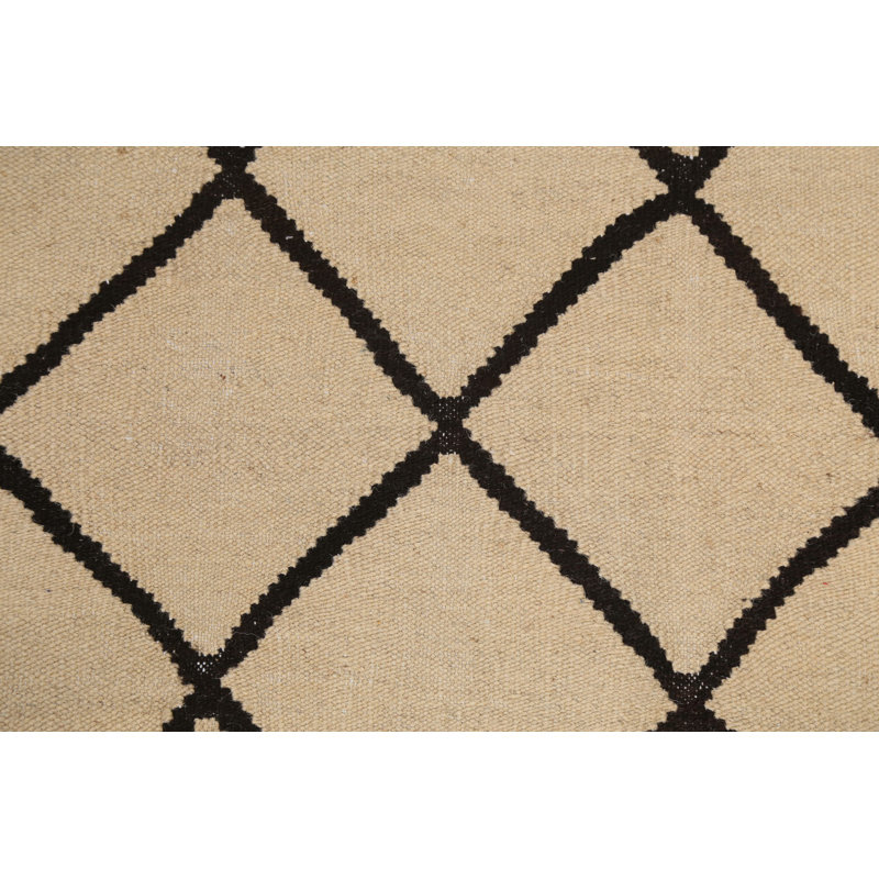 Tapis kilim en laine Natural Dye Trellis
