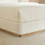 Luna Modern  Boucle Upholstered Wingback Headboard Platform Bed with Solid Wood Frame-1026827094