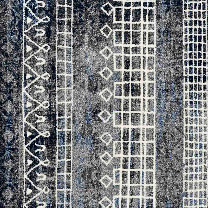 Mantz Geometric Indoor Rug, Runner 2'1" x 6'4"