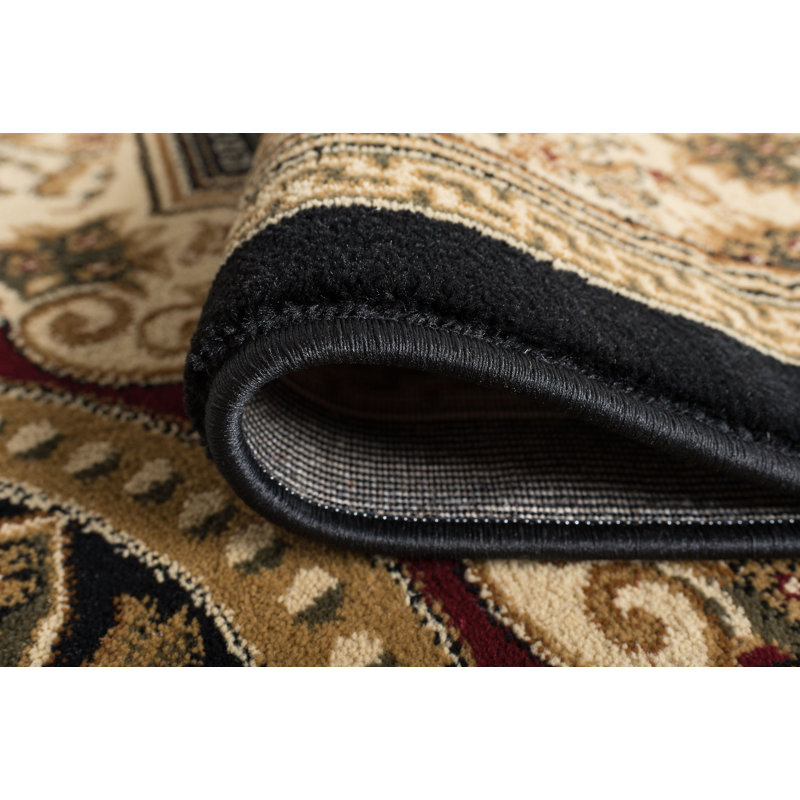 Tapis tissé à la machine Clarence, Rond 5 pi 3 po