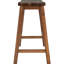 Style Counter Height Stools (2) - Walnut, Space Saving Idea Walnut Kitchen For Small Rooms