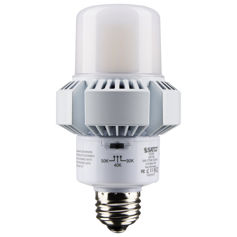 20 Watt White LED Bulb