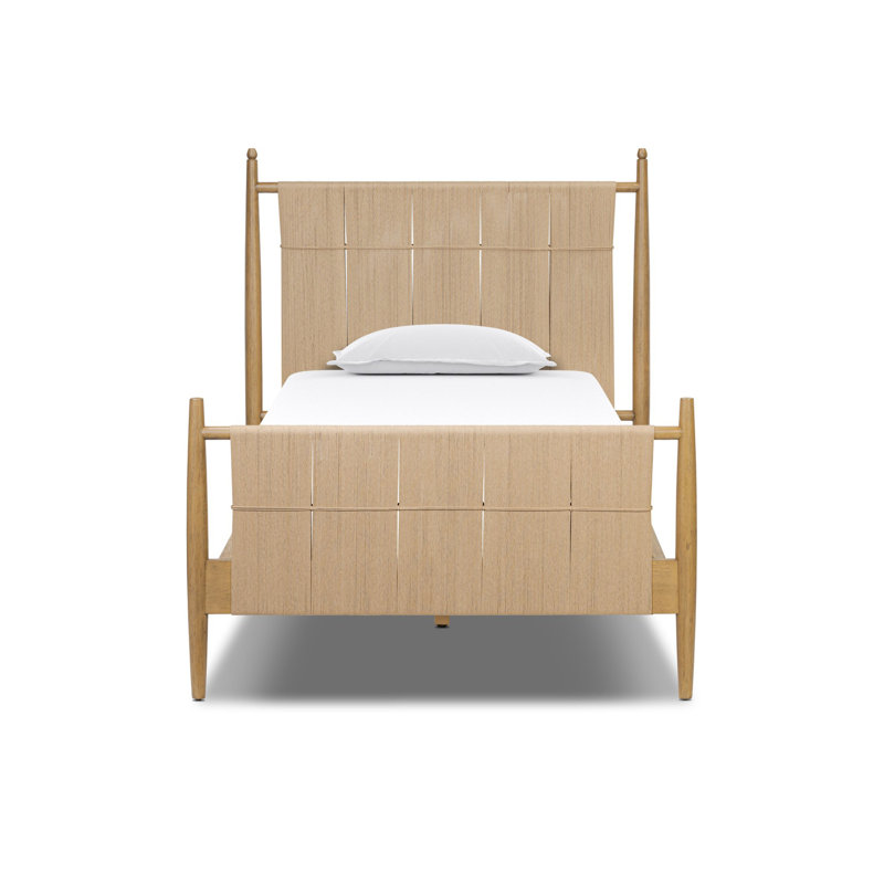 Richard Bed, Twin, Burnished Parawood