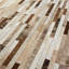 Poseidon Cowhide Striped Area Rug-1178514756