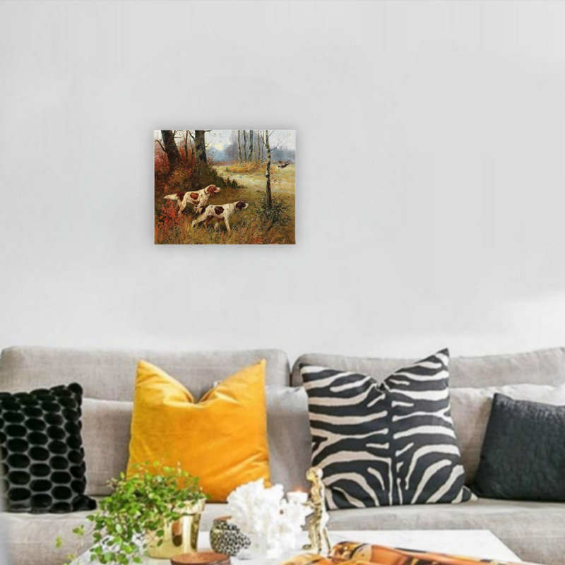 Art mural mignon sur toile 12 po x 16 po