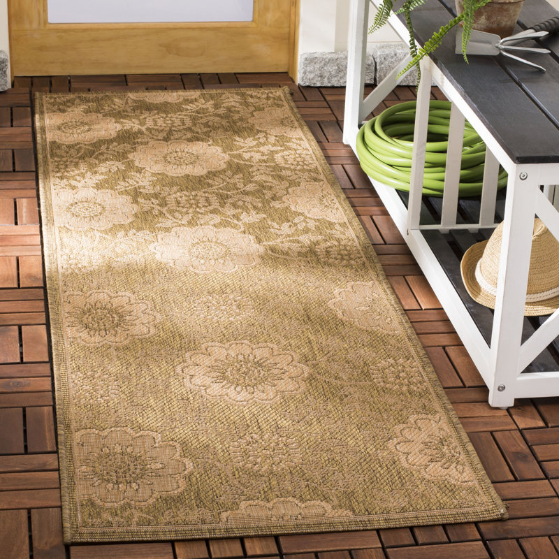 Herefordshire Performance Floral Indoor/Outdoor Area Rug