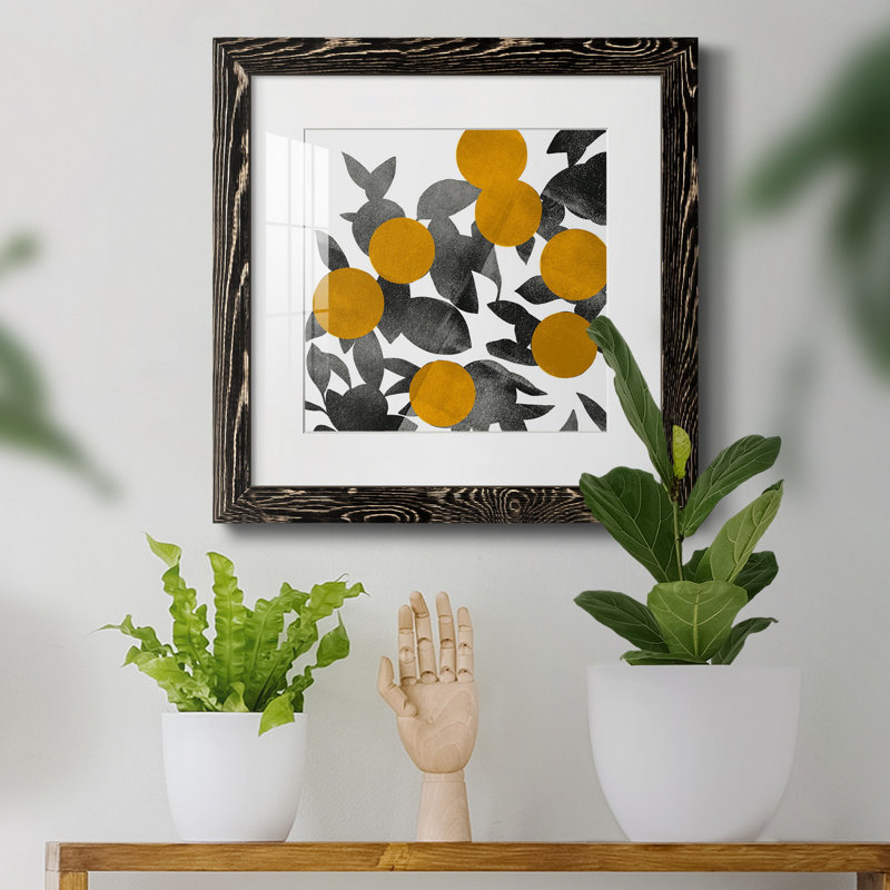 Shadow Branch II - reproduction encadrée de qualité supérieure - prête à être accrochée, H 35,5 po x l 35,5 po x P 1,5 po
