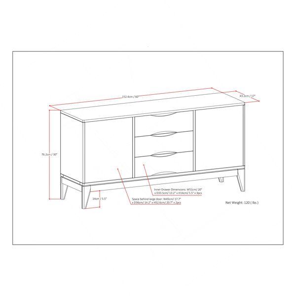 Dimensions du produit