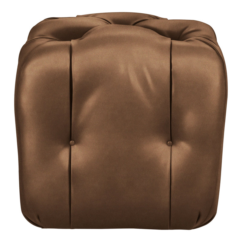 Thom Filicia Home Glen Haven Square Ottoman, Gatsby Brown Sugar