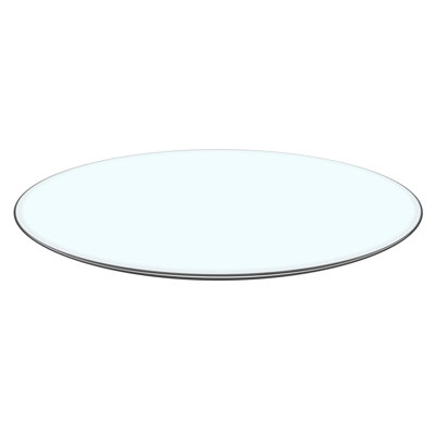 29.92 inch.Tempered glass table top