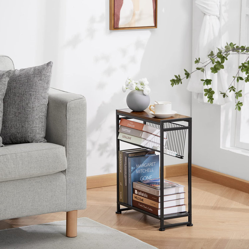 Fraukje End Table, Rustic Brown