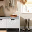 Banc de rangement pour chaussures