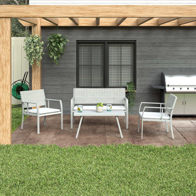 4-Piece Folding Conversation Set