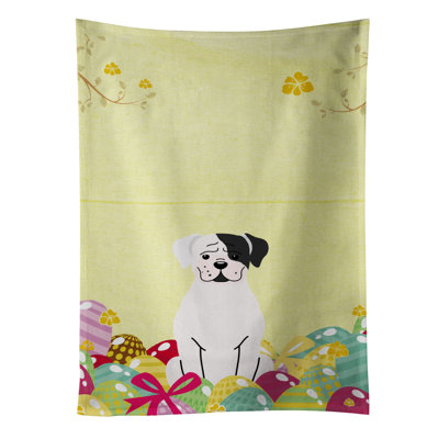 Serviette de thé à boxer cooper œufs pâques