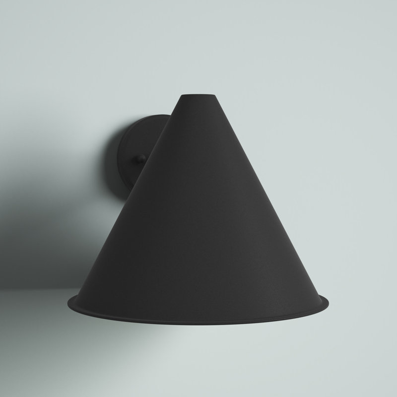 Dedmon Aluminum Wall Light, 10.38" H x 13" W x 13" D, No