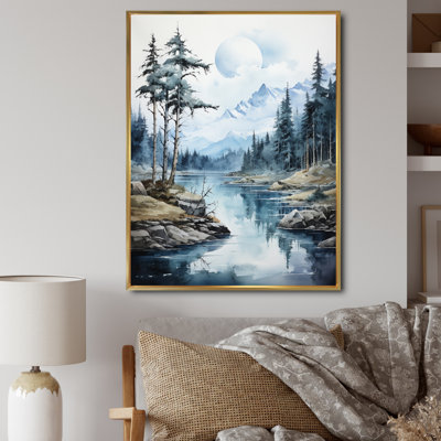 Belice Alaska Frozen Reflections I, reproduction d'art sur toile