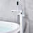 1 Handle Floor Clawfoot Tub Faucet with Diverter-52902918