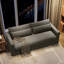 Somonia 80" Wide Down-filled Linen Sofa, 3-Seater Deep Seat for Small Spaces -Easy Assembly, Removable Washable Covers & Solid Wood Frame, Natural Fabric Pet Friendly, Quick Ship Wrinkle Resistant-1434234628