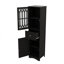 Armoire de rangement de plancher de salle de bain Majestic avec double tiroir simple et tablette réglable-641448096