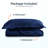 Oxford Microfiber Embossed Lightweight Comforter Set with Pillow Shams-126056575-126056579