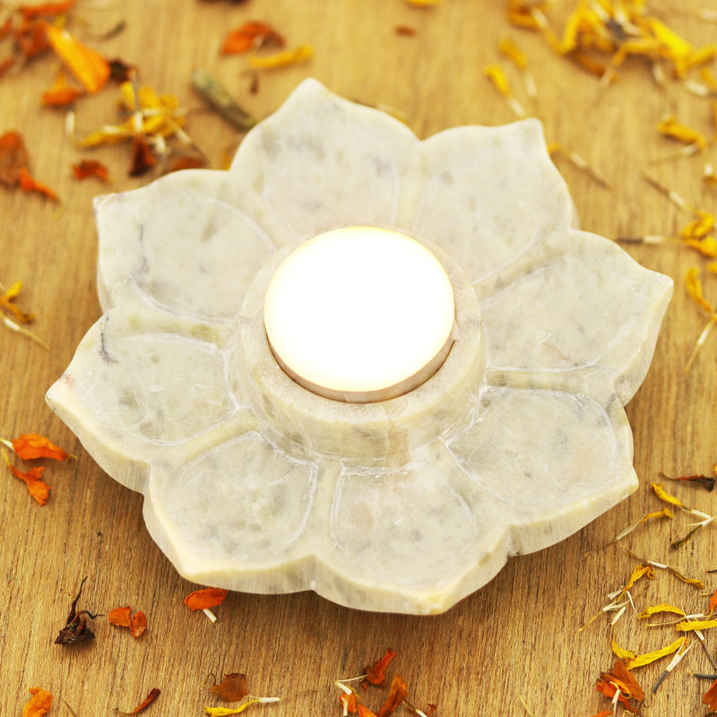 Porte-bougie Soapstone