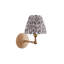 Wood Wing Armed Sconce