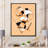 Coloured Geometric Abstract Compositions V - cadre flottant, impression sur toile-59542120-59542119