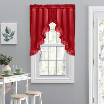 Swag Valance Curtains Pray More, Worry Less Touching Quotes Red  Background Rode Pocket Swag Kitchen Valance Short Swag Topper for Living  Room Bedroom Small Curtains Decorative Window Toppers 36x36inx2 : Home