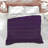 Purple Houndstooth Pattern Comforter-128700296