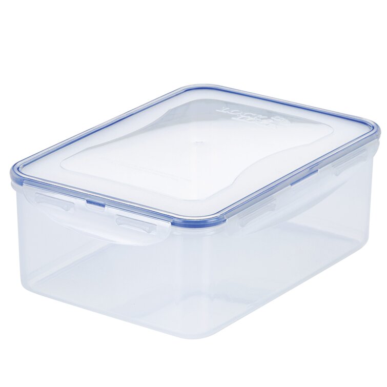 Essentials Plastic Storage Boxes with Lids