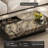 Luxury-lite rectangular marble coffee table-204930737-204930738
