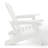 Outdoor Poly Adirondack Chair With Ottoman-118433010