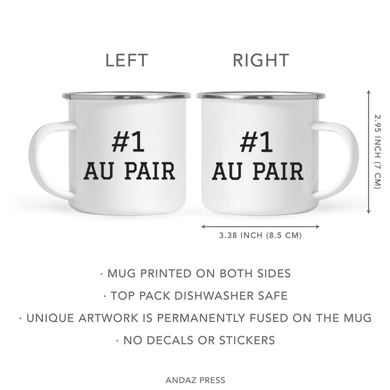 Merci camping, tasse de camping, Au pair