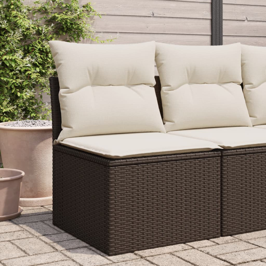 Vidaxl Gartensofa mit Kissen