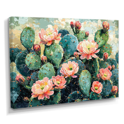 Décoration murale Cactus Garden In Bloom III - cactus