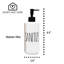 Distributeur de désinfectant pour les mains en porcelaine - Pompe rechargeable 16 oz