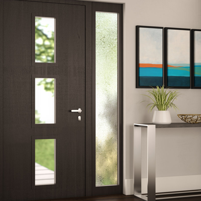 Abstract Non-Wall Damaging Window Decal