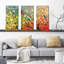 «27 Birds» par Jennifer Lommers, ensemble de 3 reproductions d'art sur toiles tendues-684604910