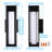 Amijah LED Wall Sconces with Milky Glass, Waterproof Wall Mount Lamps for Outdoor & Indoor, 3000K