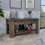 Table de rangement, une tablette de table extensible, quatre pieds, tablette inférieure-84377352